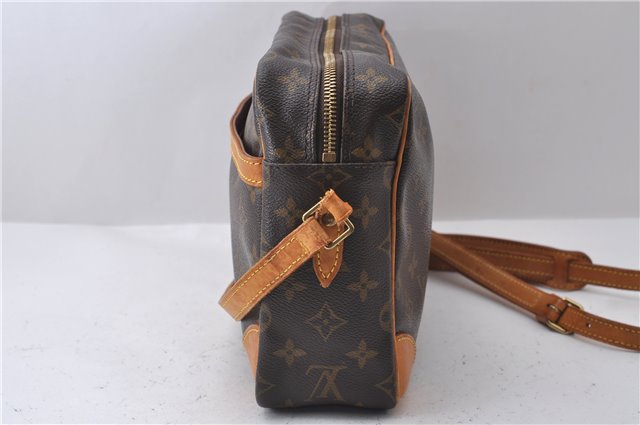 Auth Louis Vuitton Monogram Trocadero 30 Shoulder Cross Body Bag M51272 LV 2859D