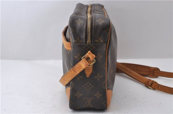 Auth Louis Vuitton Monogram Trocadero 30 Shoulder Cross Body Bag M51272 LV 2859D