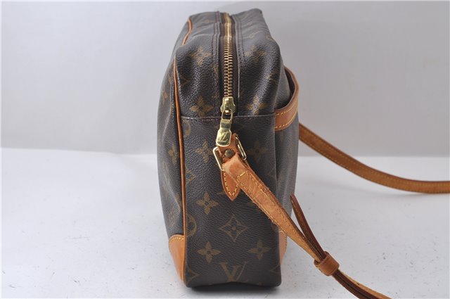 Auth Louis Vuitton Monogram Trocadero 30 Shoulder Cross Body Bag M51272 LV 2859D