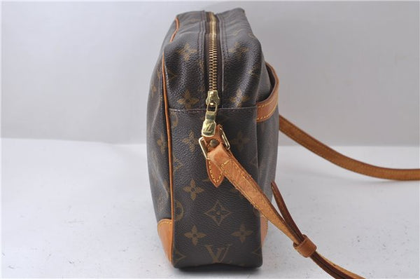 Auth Louis Vuitton Monogram Trocadero 30 Shoulder Cross Body Bag M51272 LV 2859D