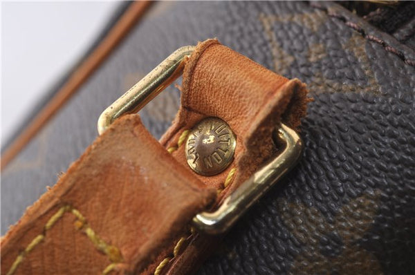 Auth Louis Vuitton Monogram Trocadero 30 Shoulder Cross Body Bag M51272 LV 2859D