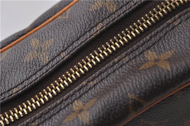 Auth Louis Vuitton Monogram Trocadero 30 Shoulder Cross Body Bag M51272 LV 2859D