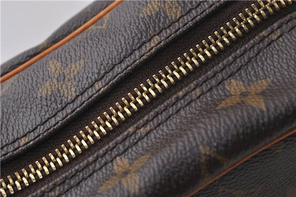 Auth Louis Vuitton Monogram Trocadero 30 Shoulder Cross Body Bag M51272 LV 2859D