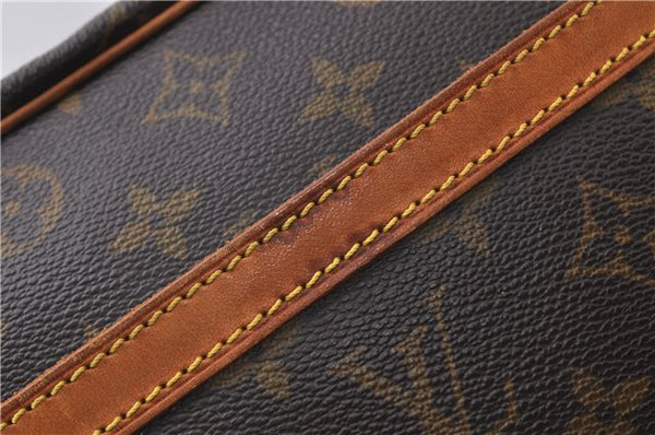 Auth Louis Vuitton Monogram Trocadero 30 Shoulder Cross Body Bag M51272 LV 2859D