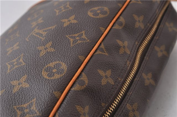 Auth Louis Vuitton Monogram Trocadero 30 Shoulder Cross Body Bag M51272 LV 2859D