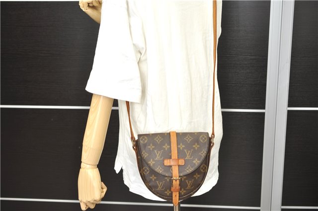 Auth Louis Vuitton Monogram Chantilly PM Shoulder Cross Body Bag M51234 LV 2860D