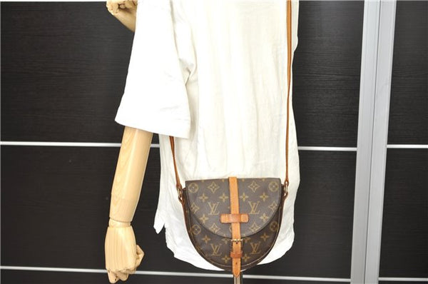 Auth Louis Vuitton Monogram Chantilly PM Shoulder Cross Body Bag M51234 LV 2860D