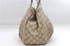 Authentic GUCCI Guccissima Sukey Shoulder Tote Bag GG Leather 211944 Gold 2860E