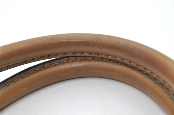 Authentic GUCCI Guccissima Sukey Shoulder Tote Bag GG Leather 211944 Gold 2860E