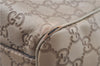 Authentic GUCCI Guccissima Sukey Shoulder Tote Bag GG Leather 211944 Gold 2860E
