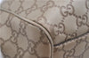 Authentic GUCCI Guccissima Sukey Shoulder Tote Bag GG Leather 211944 Gold 2860E