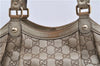 Authentic GUCCI Guccissima Sukey Shoulder Tote Bag GG Leather 211944 Gold 2860E