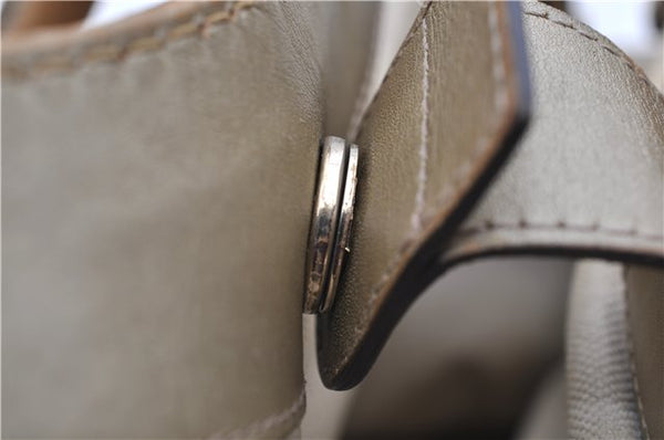 Authentic GUCCI Guccissima Sukey Shoulder Tote Bag GG Leather 211944 Gold 2860E