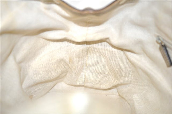 Authentic GUCCI Guccissima Sukey Shoulder Tote Bag GG Leather 211944 Gold 2860E