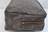 Auth Louis Vuitton Monogram Trousse Toilette 28 Clutch Hand Bag M47522 LV 2862D