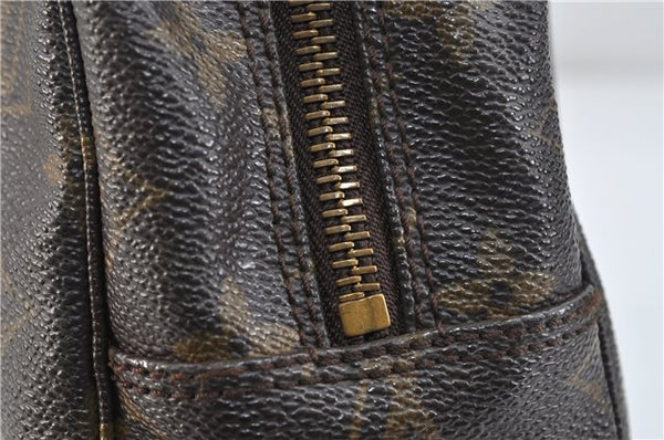 Auth Louis Vuitton Monogram Trousse Toilette 28 Clutch Hand Bag M47522 LV 2862D