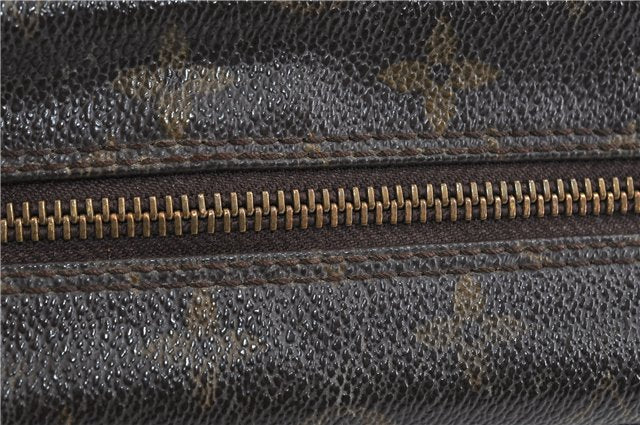 Auth Louis Vuitton Monogram Trousse Toilette 28 Clutch Hand Bag M47522 LV 2862D