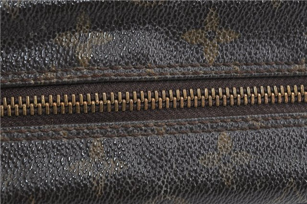 Auth Louis Vuitton Monogram Trousse Toilette 28 Clutch Hand Bag M47522 LV 2862D