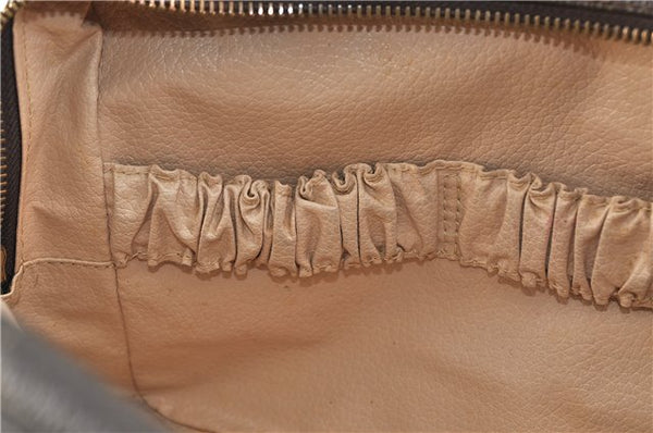 Auth Louis Vuitton Monogram Trousse Toilette 28 Clutch Hand Bag M47522 LV 2862D