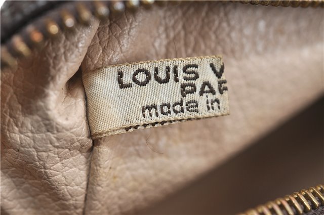 Auth Louis Vuitton Monogram Trousse Toilette 28 Clutch Hand Bag M47522 LV 2862D