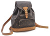 Authentic Louis Vuitton Monogram Montsouris MM Backpack M51136 LV 2862F