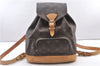 Authentic Louis Vuitton Monogram Montsouris MM Backpack M51136 LV 2862F
