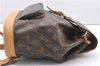 Authentic Louis Vuitton Monogram Montsouris MM Backpack M51136 LV 2862F