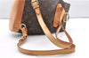 Authentic Louis Vuitton Monogram Montsouris MM Backpack M51136 LV 2862F