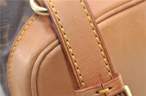 Authentic Louis Vuitton Monogram Montsouris MM Backpack M51136 LV 2862F