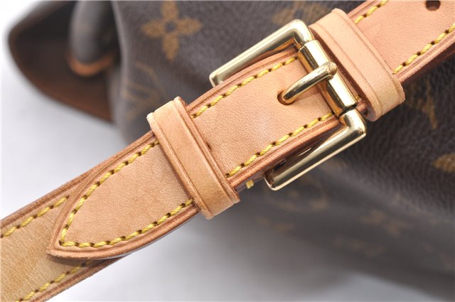 Authentic Louis Vuitton Monogram Montsouris MM Backpack M51136 LV 2862F