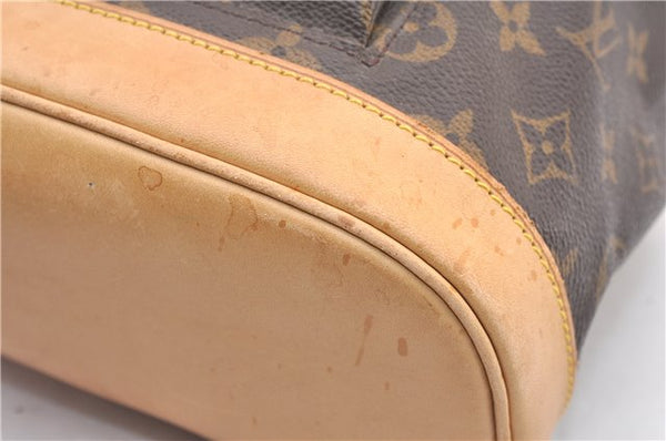 Authentic Louis Vuitton Monogram Montsouris MM Backpack M51136 LV 2862F