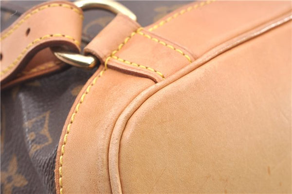 Authentic Louis Vuitton Monogram Montsouris MM Backpack M51136 LV 2862F