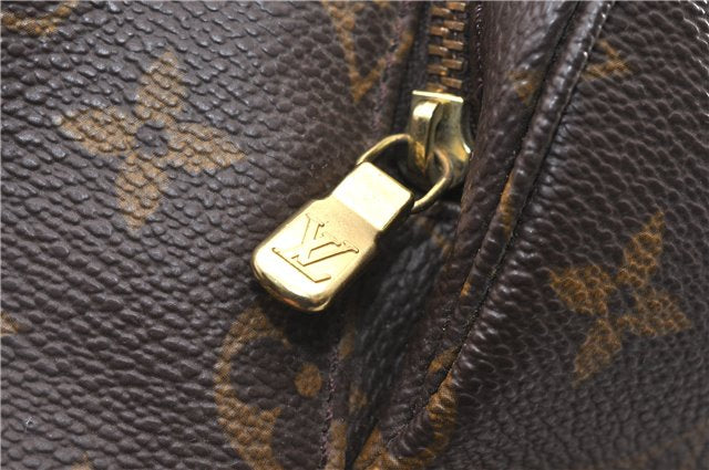 Authentic Louis Vuitton Monogram Montsouris MM Backpack M51136 LV 2862F