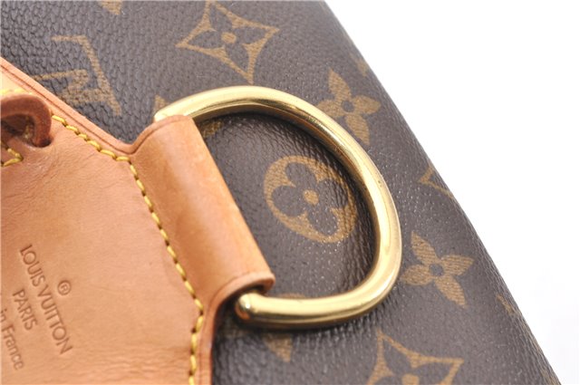 Authentic Louis Vuitton Monogram Montsouris MM Backpack M51136 LV 2862F