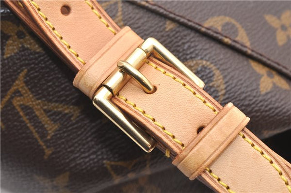 Authentic Louis Vuitton Monogram Montsouris MM Backpack M51136 LV 2862F