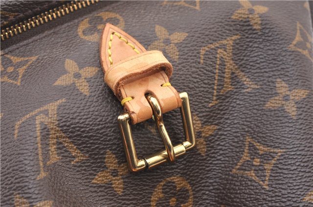 Authentic Louis Vuitton Monogram Montsouris MM Backpack M51136 LV 2862F