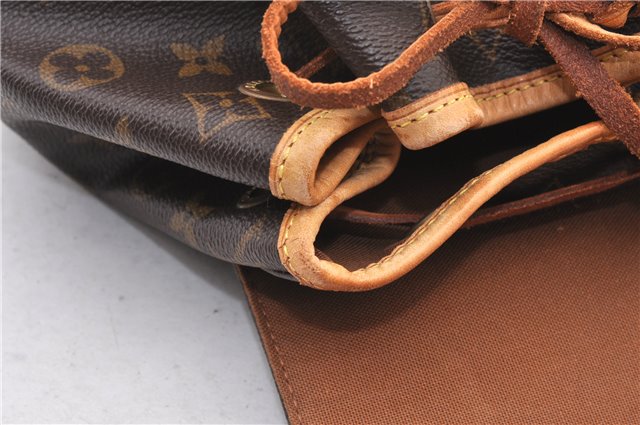 Authentic Louis Vuitton Monogram Montsouris MM Backpack M51136 LV 2862F