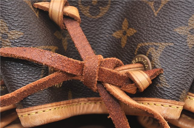 Authentic Louis Vuitton Monogram Montsouris MM Backpack M51136 LV 2862F