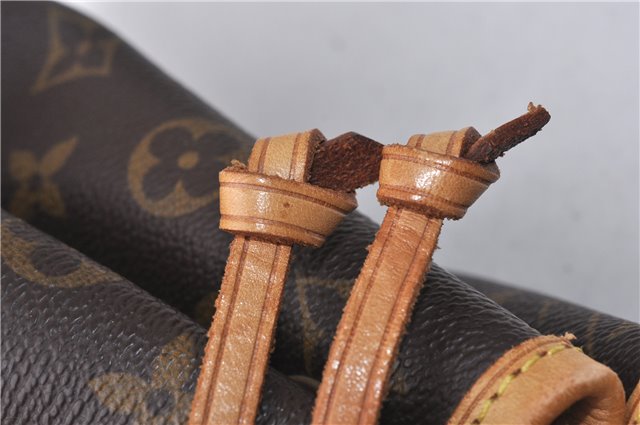 Authentic Louis Vuitton Monogram Montsouris MM Backpack M51136 LV 2862F