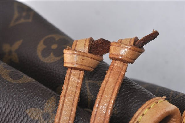 Authentic Louis Vuitton Monogram Montsouris MM Backpack M51136 LV 2862F