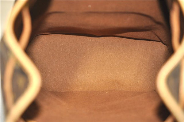 Authentic Louis Vuitton Monogram Montsouris MM Backpack M51136 LV 2862F