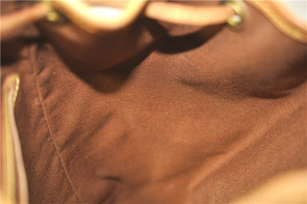 Authentic Louis Vuitton Monogram Montsouris MM Backpack M51136 LV 2862F