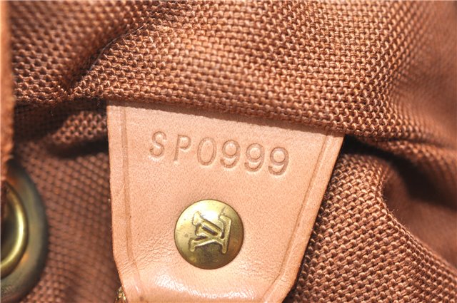 Authentic Louis Vuitton Monogram Montsouris MM Backpack M51136 LV 2862F