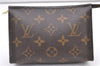Authentic Louis Vuitton Monogram Poche Toilette 15 M47546 Cosmetics Pouch 2863F