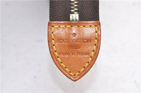 Authentic Louis Vuitton Monogram Poche Toilette 15 M47546 Cosmetics Pouch 2863F