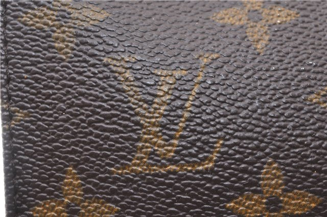 Authentic Louis Vuitton Monogram Poche Toilette 15 M47546 Cosmetics Pouch 2863F