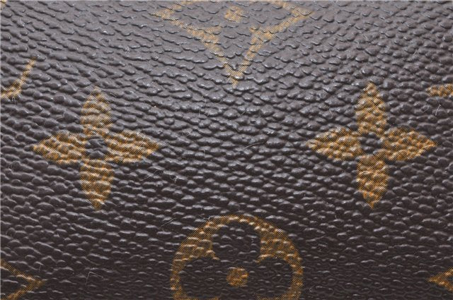 Authentic Louis Vuitton Monogram Poche Toilette 15 M47546 Cosmetics Pouch 2863F