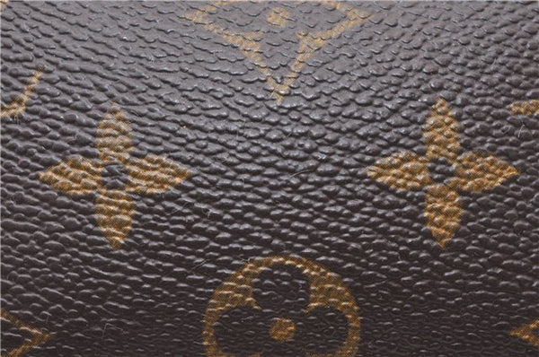 Authentic Louis Vuitton Monogram Poche Toilette 15 M47546 Cosmetics Pouch 2863F