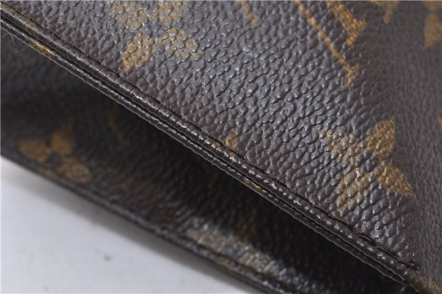 Authentic Louis Vuitton Monogram Poche Toilette 15 M47546 Cosmetics Pouch 2863F