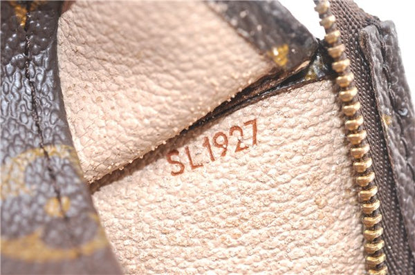 Authentic Louis Vuitton Monogram Poche Toilette 15 M47546 Cosmetics Pouch 2863F
